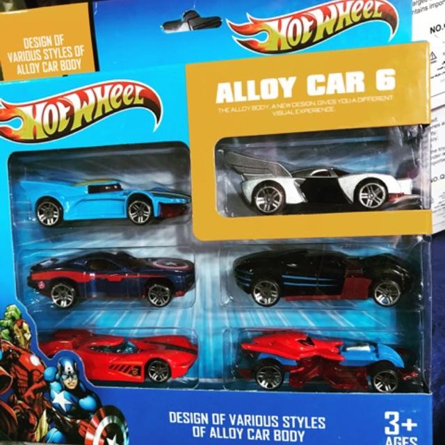 Bộ 6 xe HotWheel