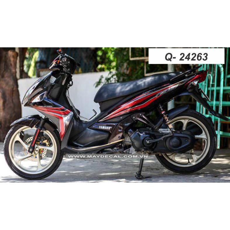 Tem rời Novo Lx đỏ đen chỉ