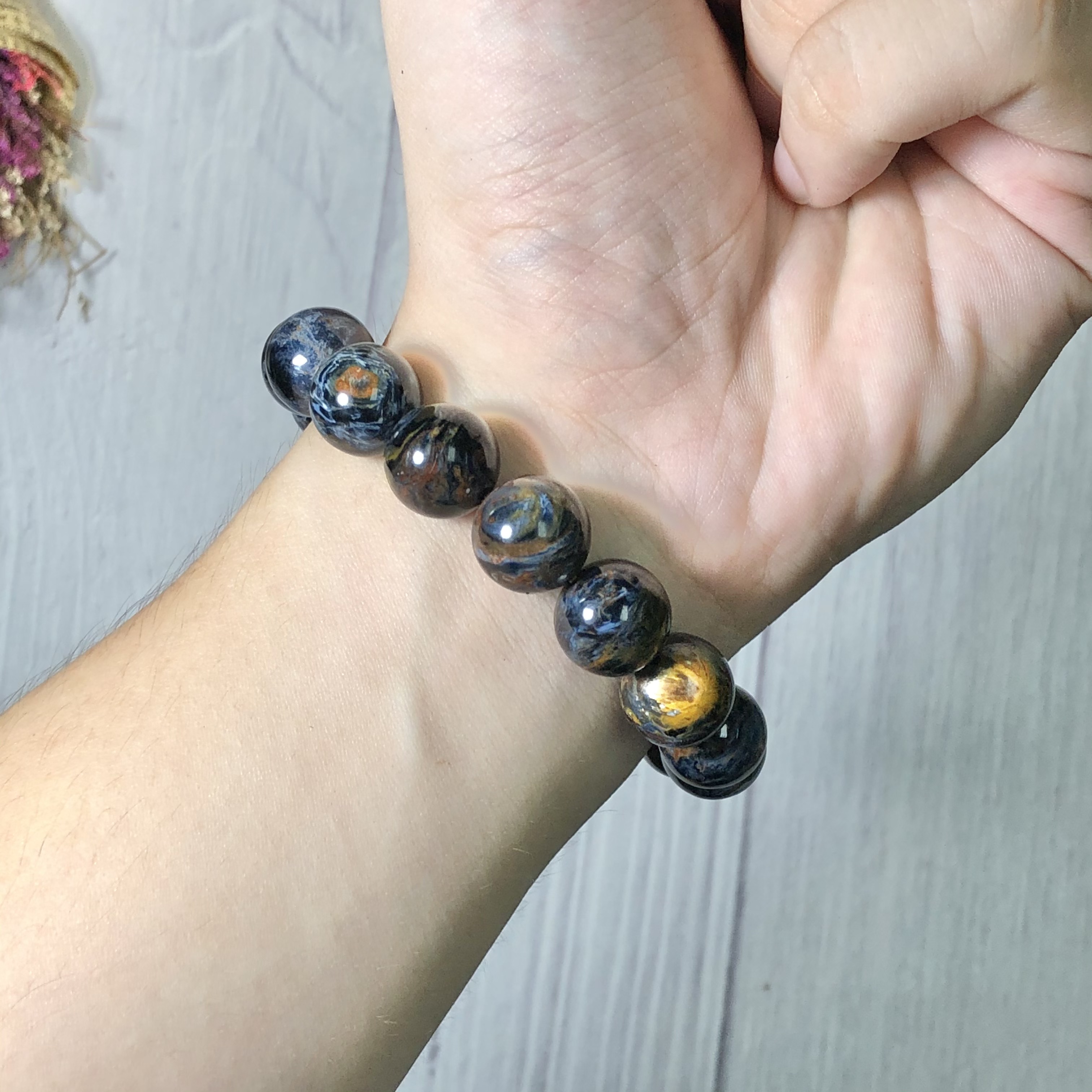 Vòng tay Giông Bão 14mm chuẩn 4A