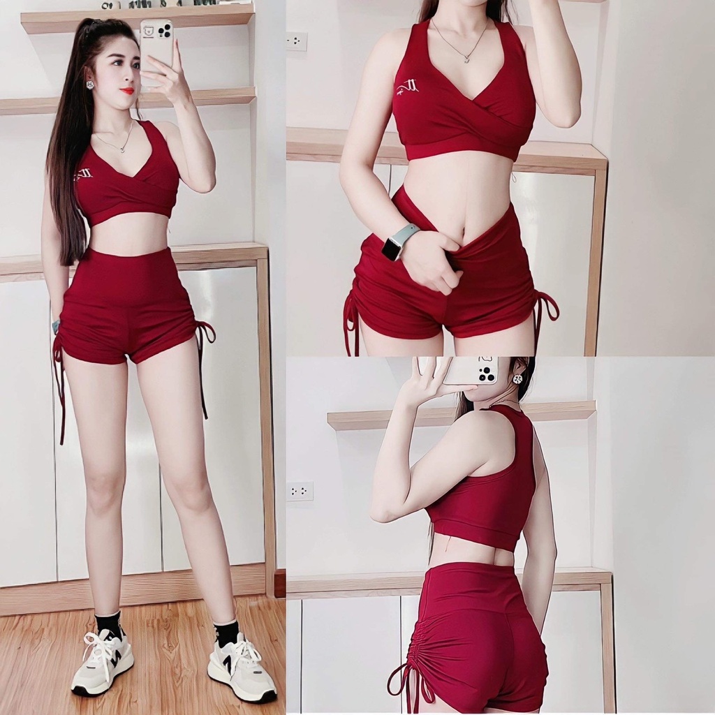 Đồ tập gym yoga erobic -  chạy bộ nữ