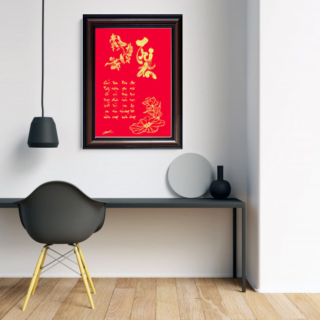 Tranh quà tặng tri ân Thầy Cô về hưu