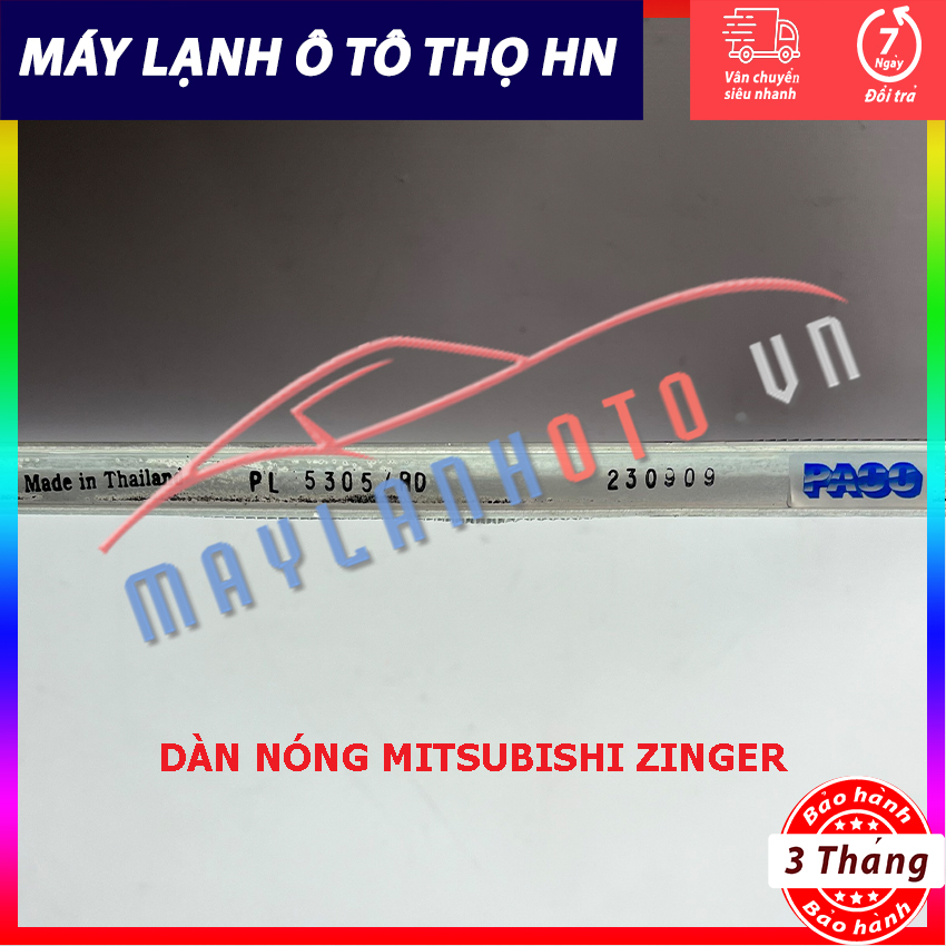 Dàn (giàn) nóng Mitsubishi Zinger Hàng xịn Thái Lan (hàng chính hãng nhập khẩu trực tiếp)