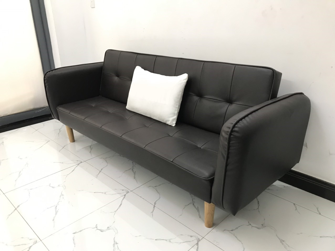 Ghế dài sofa bed tay vịn phòng khách sivali12 sopha