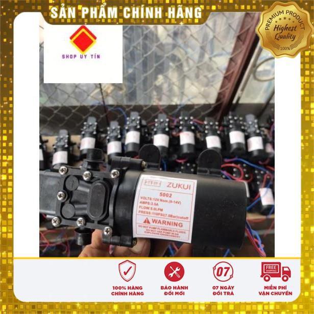 Máy bơm tăng áp 12v động cơ 1400v/p chạy khỏe