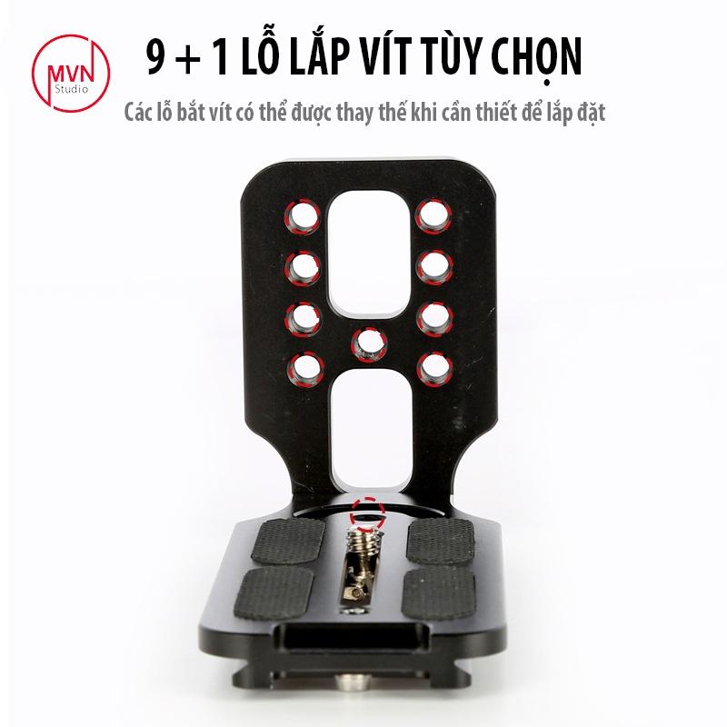 Hàng HotSet tấm đế đỡ L130‑50 tháo nhanh để quay tiktok, chụp dọc màn hình chữ LHàng giao ngay - MVN Studio