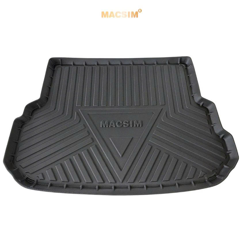 Thảm lót cốp xe ô tô (qd) Mercedes GLK (2008-2015) nhãn hiệu Macsim chất liệu TPV cao cấp màu đen