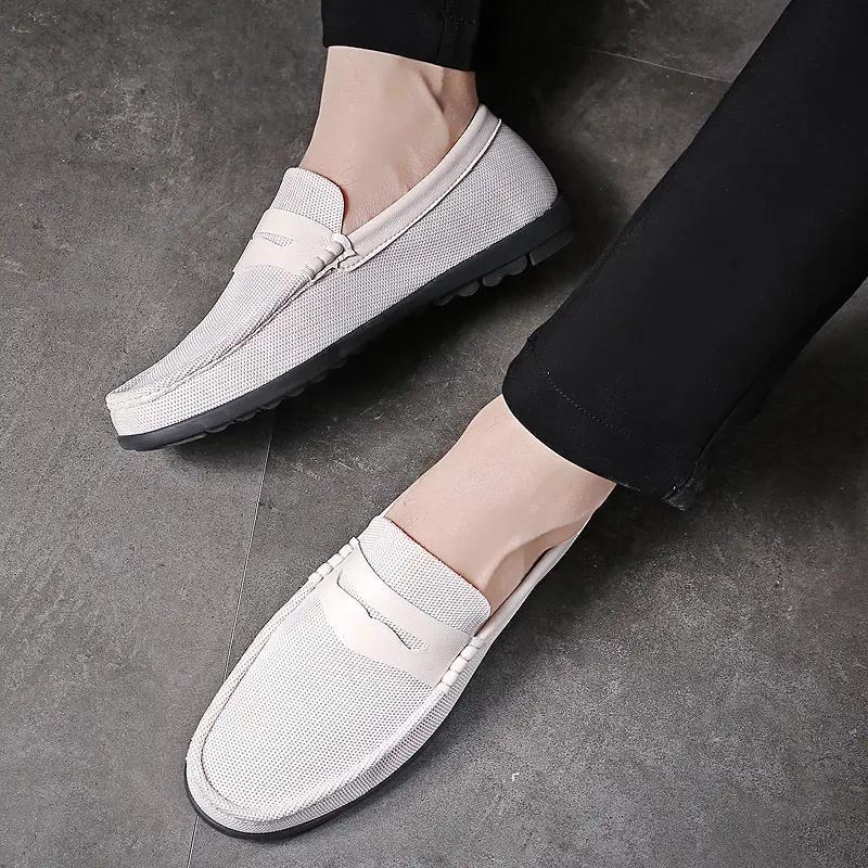 Giày da đặc biệt khuyến mãi mới nhất giày lưới đỏ đôi giày phiên bản Hàn Quốc ins mới nhất