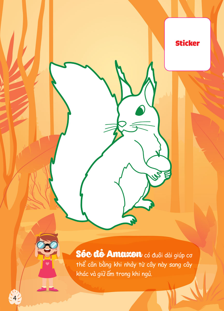Con Tô Màu - Thám Hiểm Amazon _MEGA