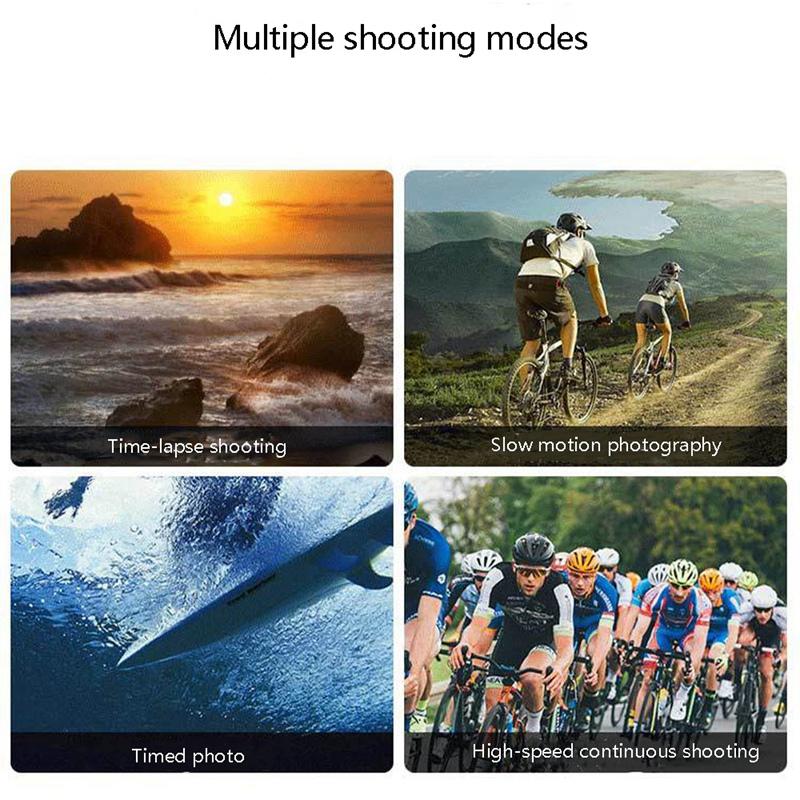Camera thể thao chống lắc 4K Ultra HD 60fps WiFi chống lắc 2,0 inch Digital Keyed Awater Màn hình HD Trò chơi không thấm nước HD Vedio