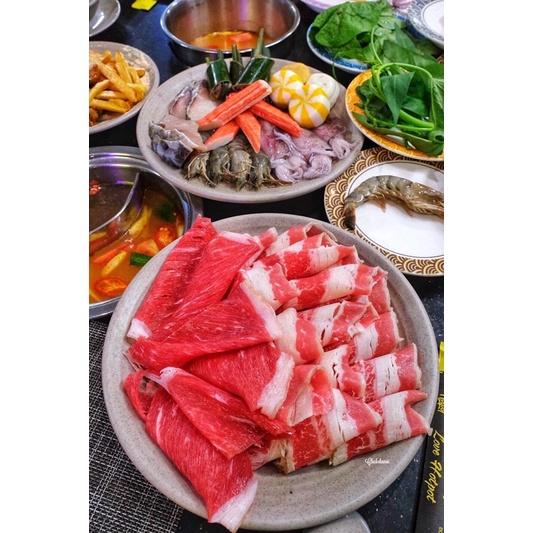 Ba rọi bò Mỹ tươi ngon chất lượng nhúng lẩu nướng - 500g