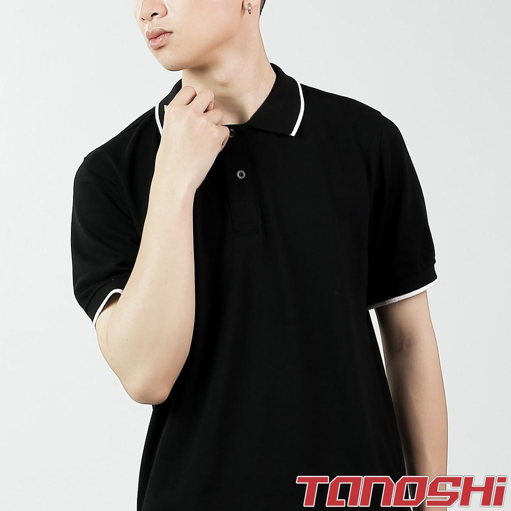 Áo thun nam có cổ ngắn tay cao cấp cổ bẻ polo
