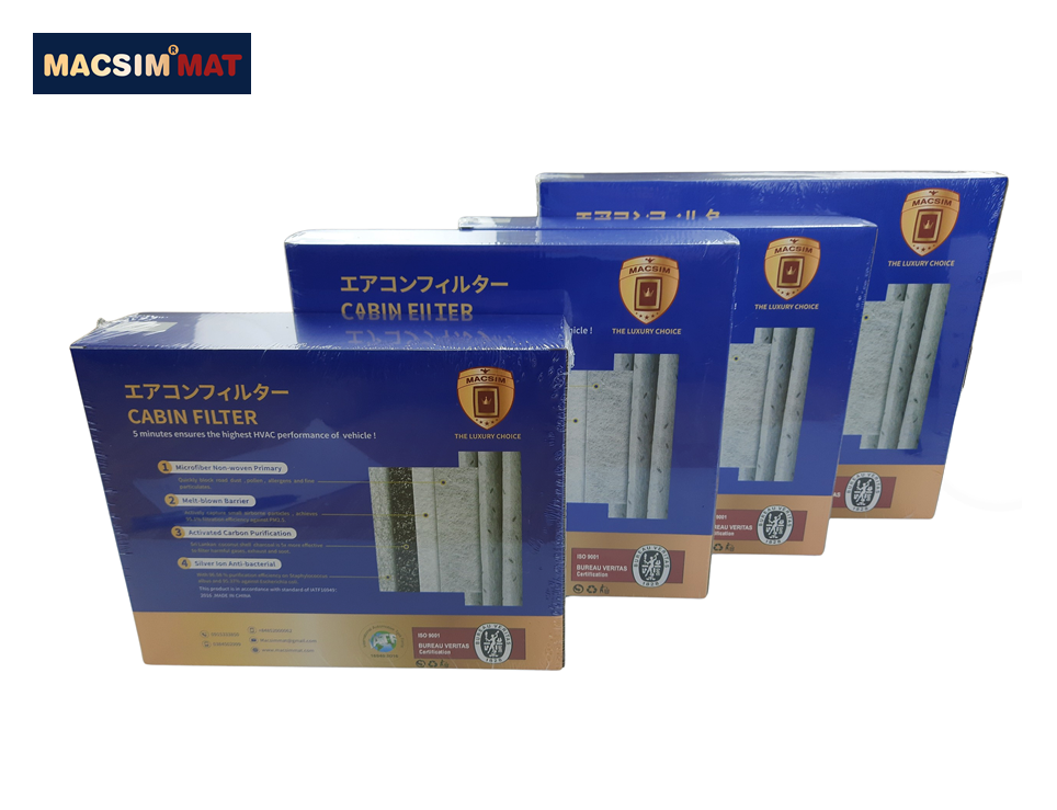 Lọc gió điều hòa cao cấp Macsim N95 xe ô tô Landrover Ranger rover 2013 - 2016 (mã MS1919)