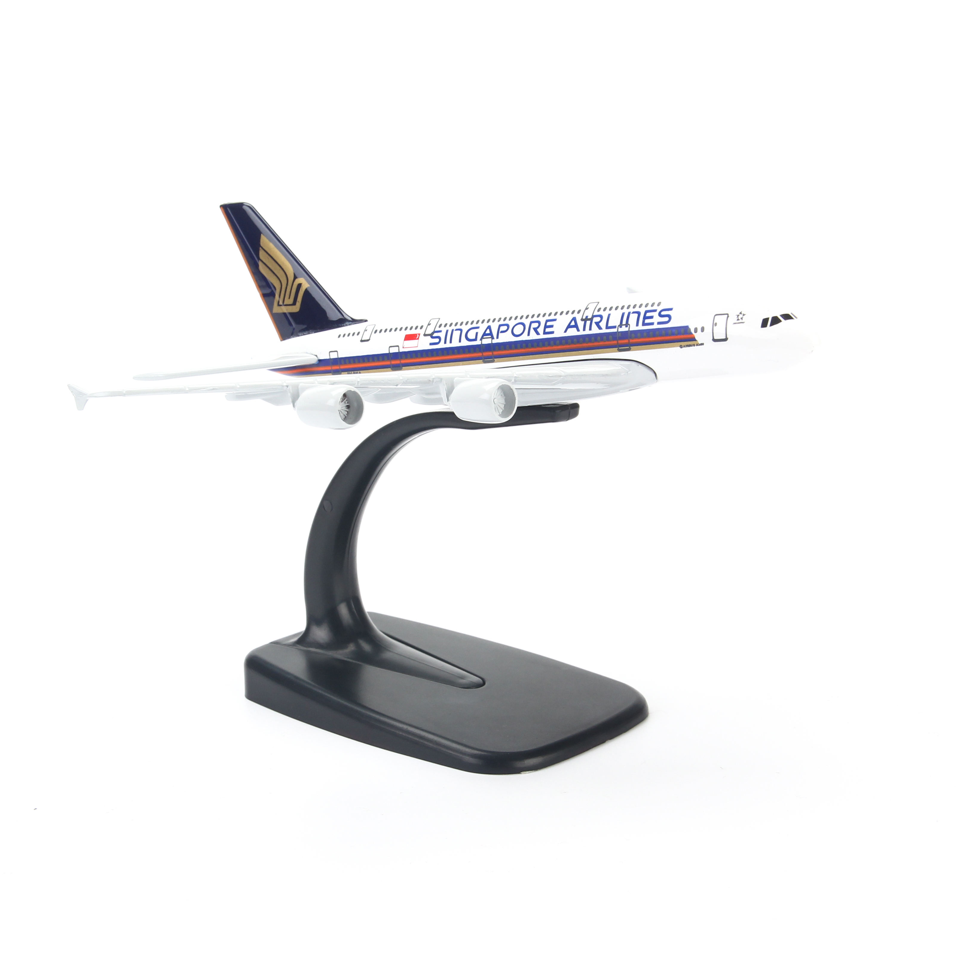 Mô Hình Máy Bay Trưng Bày Airbus A380 Singapore Airlines Everfly