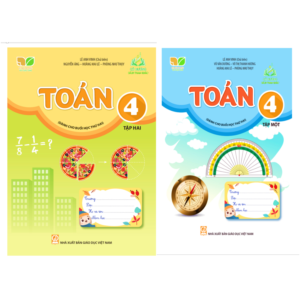Sách - Toán 4 - Tập 2