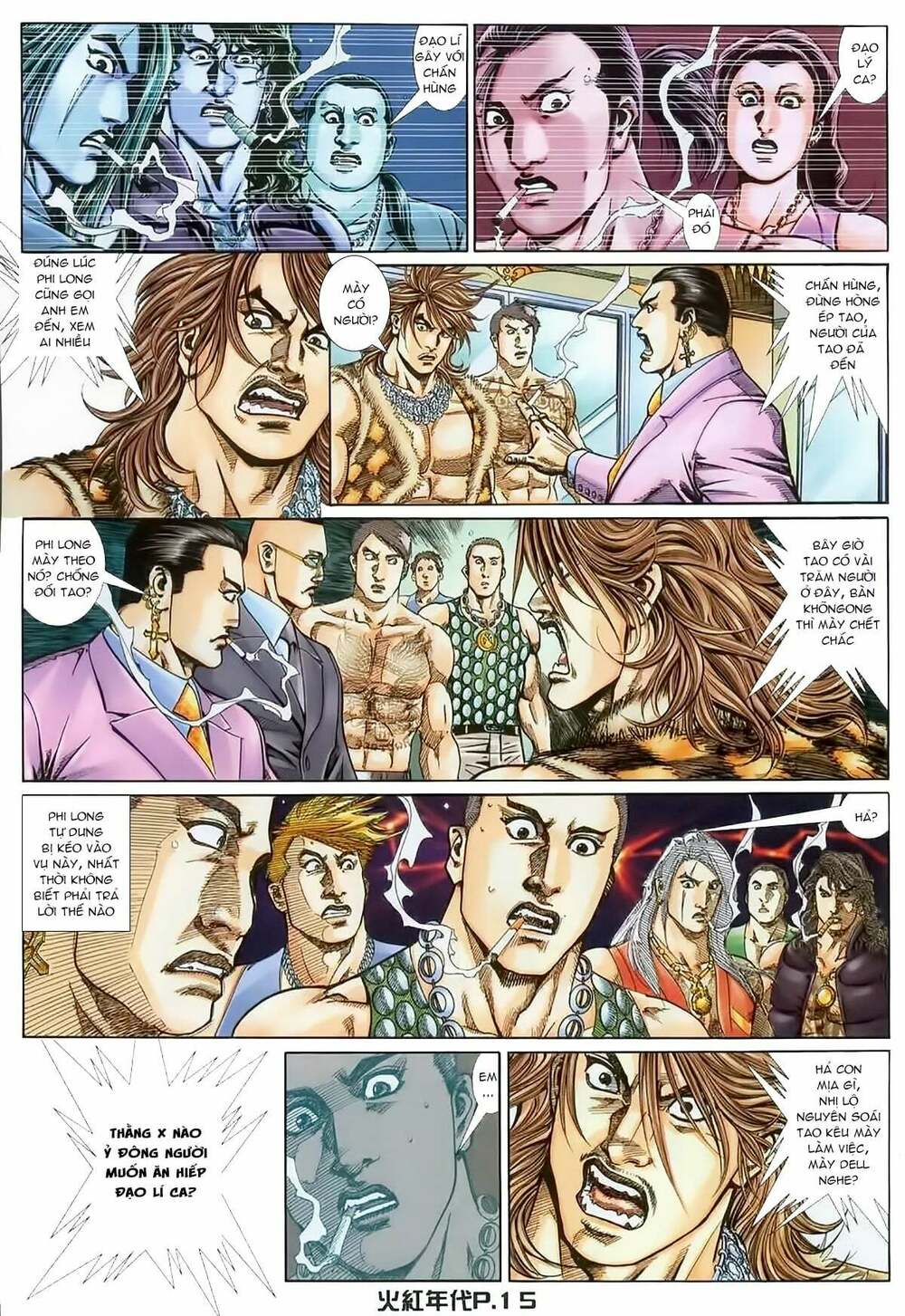 hỏa hồng niên đại hắc cốt đường chapter 130 11