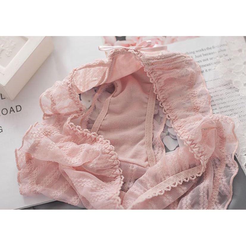 Quần Lót Nữ Cotton Phủ Ren Hoa Xuất Đông Âu . Hàng Săn SALE.