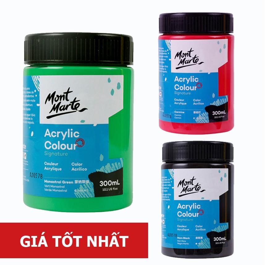 Màu Acrylic Mont Marte Signature 300ml - BẢNG MÀU 2