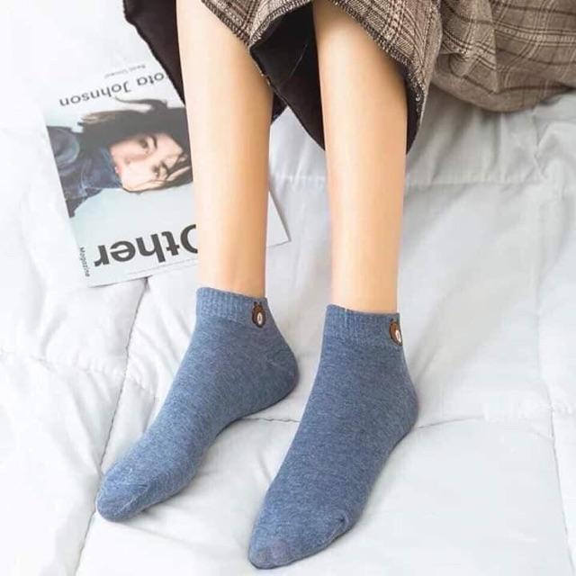SET 10 TẤT GẤU NỮ CỔ NGẮN SIÊU XINH