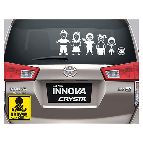 Decal dán xe gia đình Family_Car_12