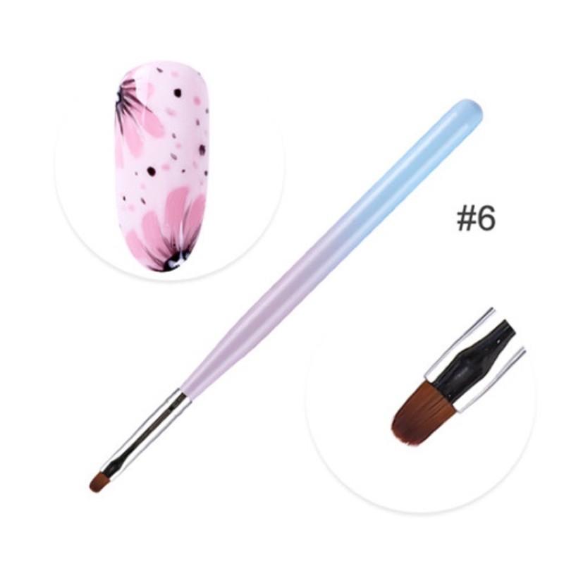 Cọ vẽ nail set 8 cây - dụng cụ nail