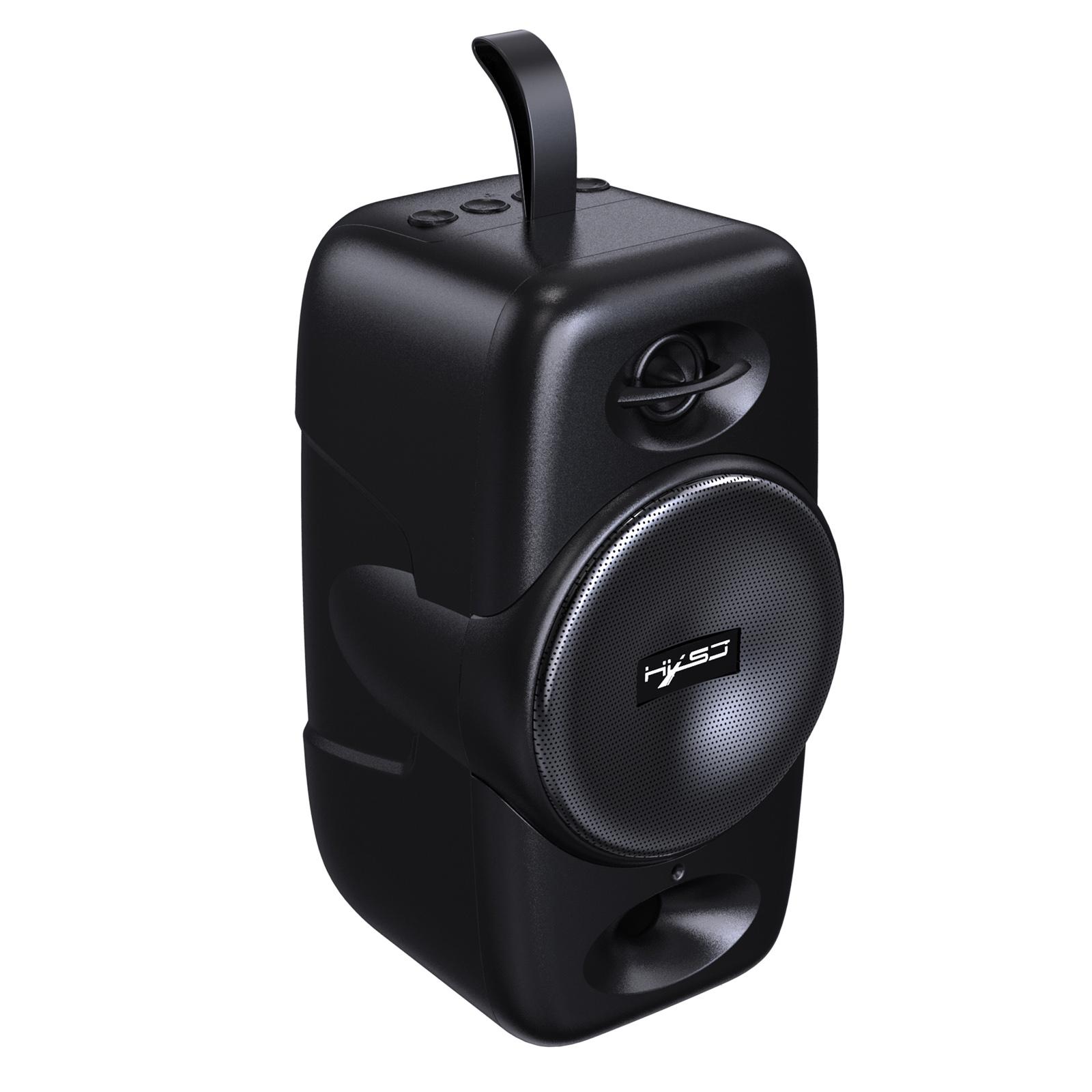 HXSJ Q8 Desktop Wireless Bluetooth 5.0 Speaker Portable Outdoor Sound Box TWS Connection TF Card U Disk AUX IN Music