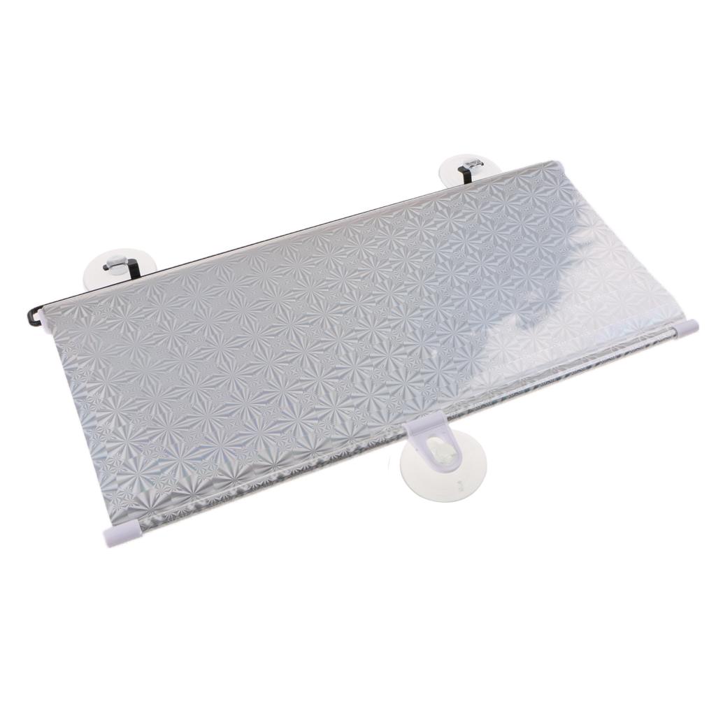 Car Sun Insulation Curtain UV Protection Retractable Cover 45x125cm