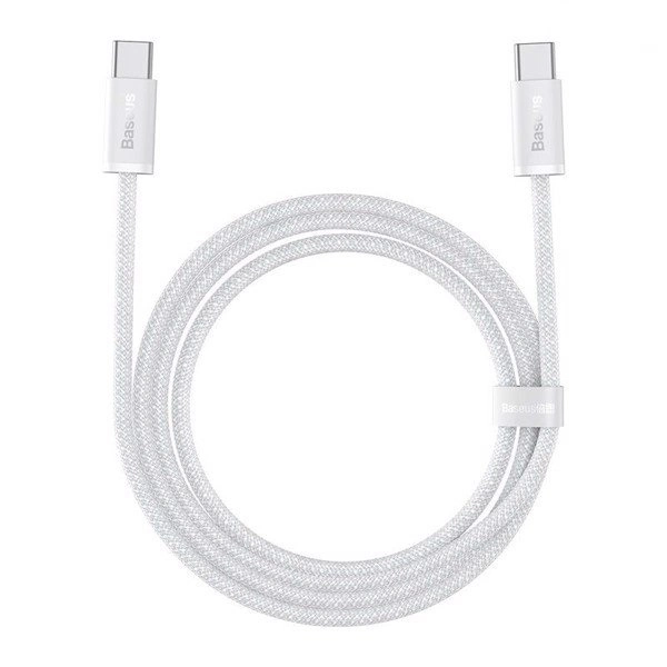 Combo Kết Hợp Cốc Sạc Nhanh Voltme Revo 30 và Cáp Sạc Dynamic Series Type-C to Type-C (30W, màu trắng) (Hàng chính hãng)