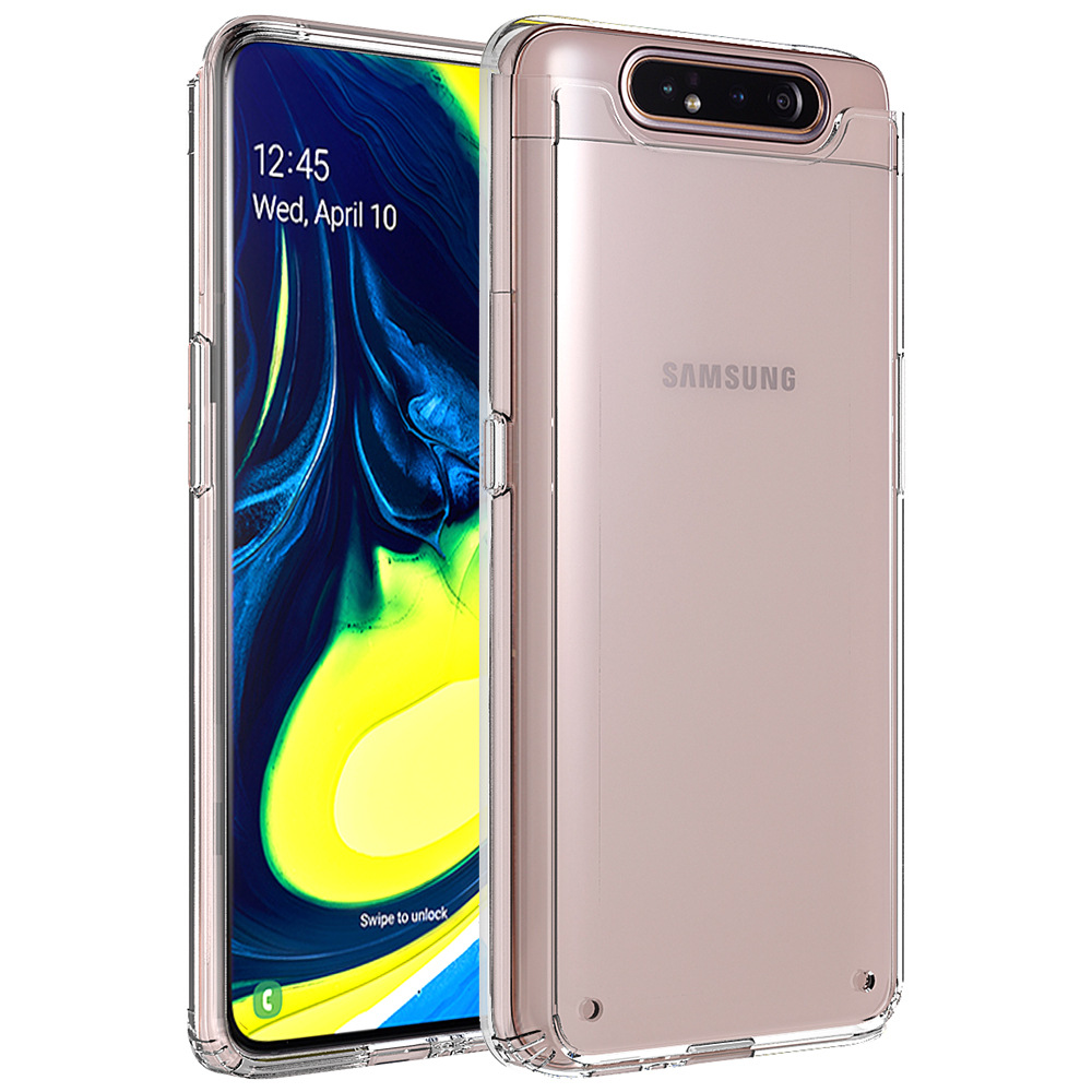 Ốp lưng silicon dẻo trong suốt cho SamSung Galaxy A80 siêu mỏng 0.6mm