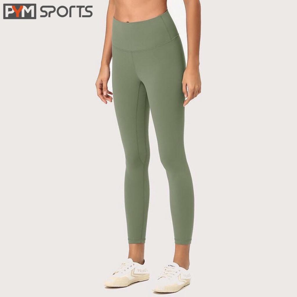 Quần legging dài Lulu - Quần tập Gym, Yoga - PYMSPORT - PYML034 cạp cao, nâng mông