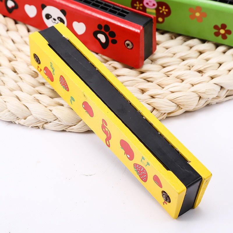 Đồ chơi kèn harmonica gỗ 16 lỗ cho bé giá rẻ