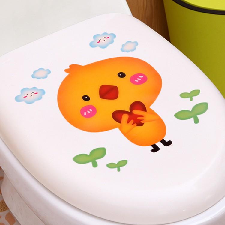 Miếng Dán 30x21cm Trang Trí Phòng Tắm Hình Thú