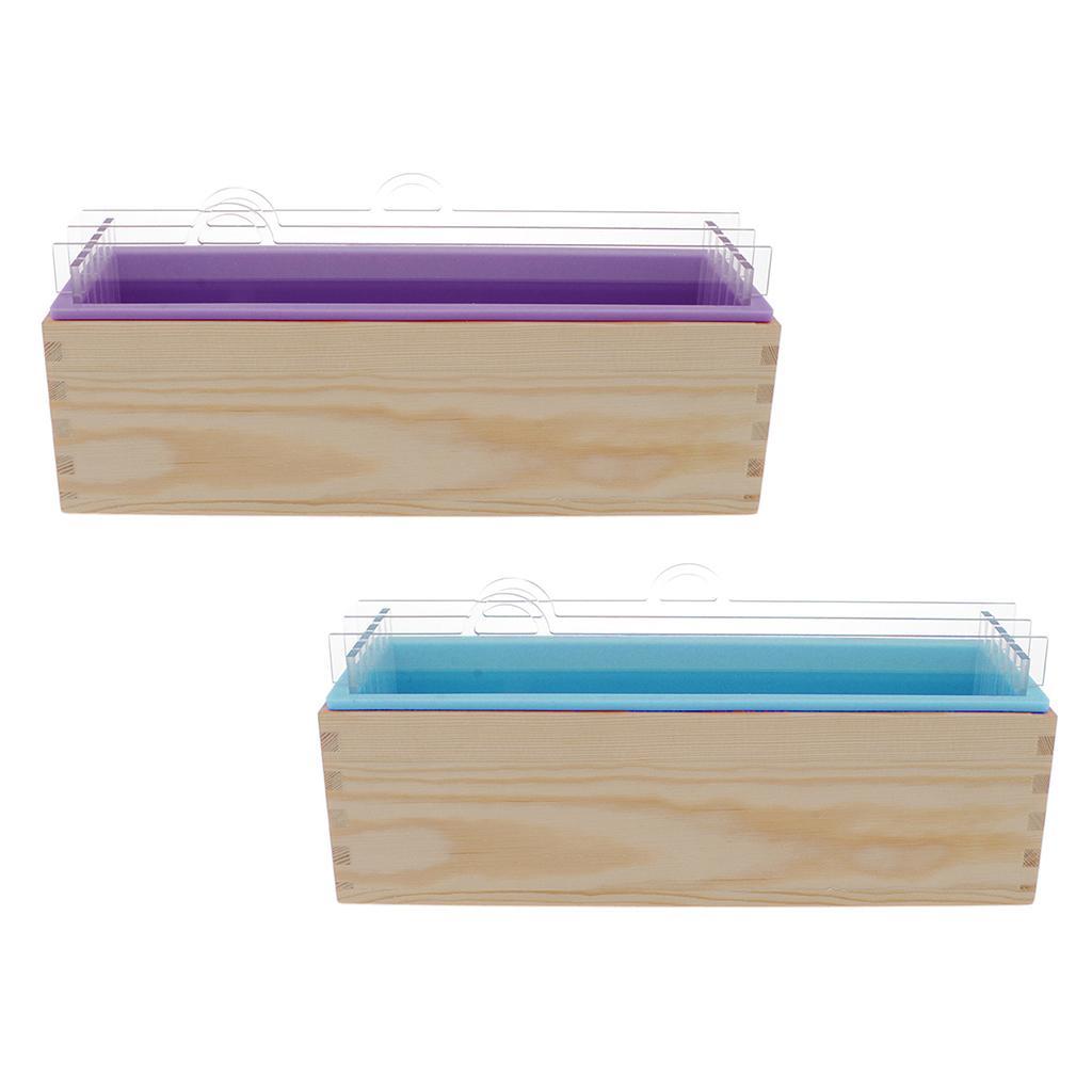Silicone Soap  Box Acrylic Board DIY Toast Loaf Soap