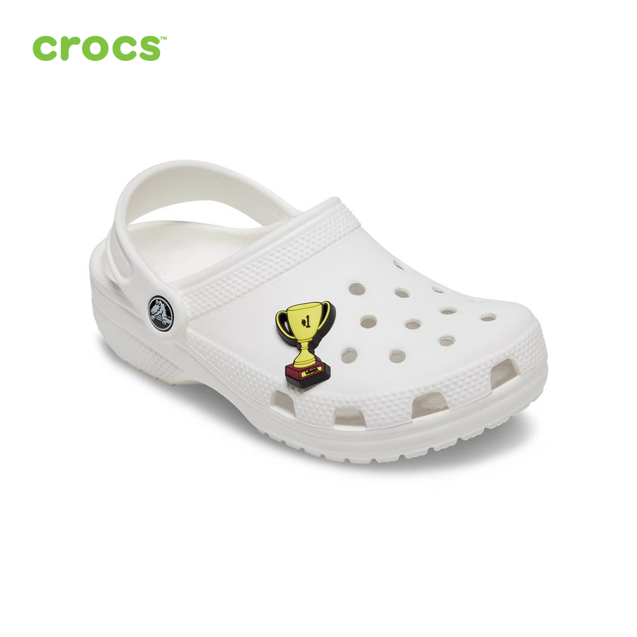 Sticker nhựa jibbitz unisex Crocs Number One Trophy