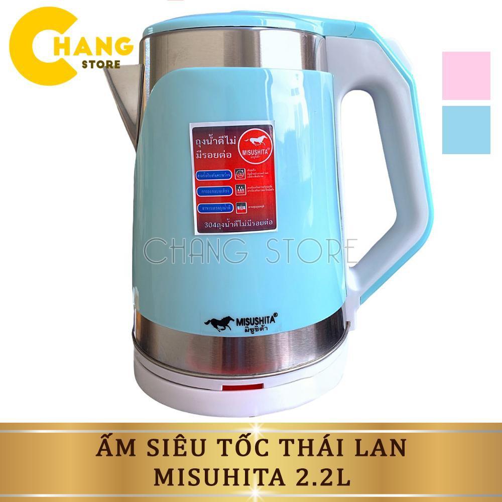 Ấm Siêu Tốc Thái Lan MISUSHITA MS-1020 2.2L - 1500W Tiện Dụng