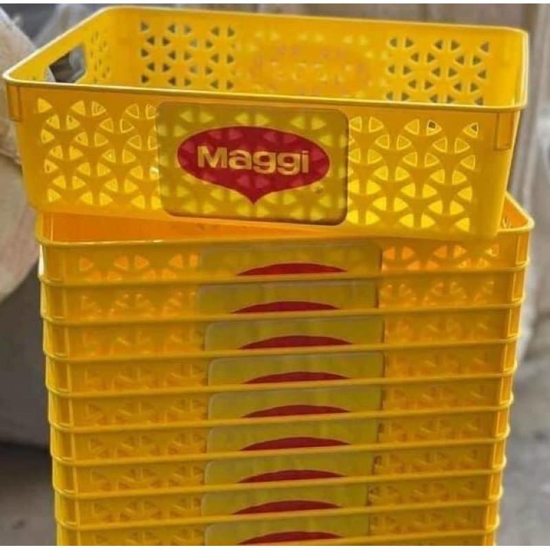 RỔ NHỰA VUÔNG MAGGI 20X30CM-ĐỰNG ĐỒ GIA VỊ NHỎ GỌN