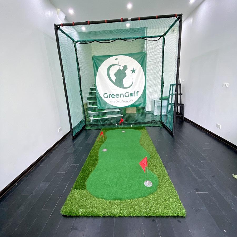 Thảm Tập Putting Golf Kích Thước 1.25*2.6m/ 1.5*3m/ Tặng Kèm 3 Bóng Golf/ Phù Hợp Chơi Putt Golf Tại Nhà/ Văn Phòng/...