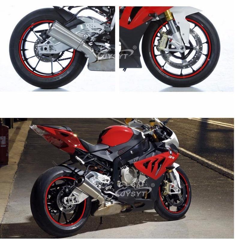 Bộ decal dán phản quang vành xe 206635