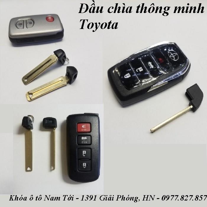 Đầu chìa khóa thông minh Toyota Yaris, Altis, Camry, Fortunner...