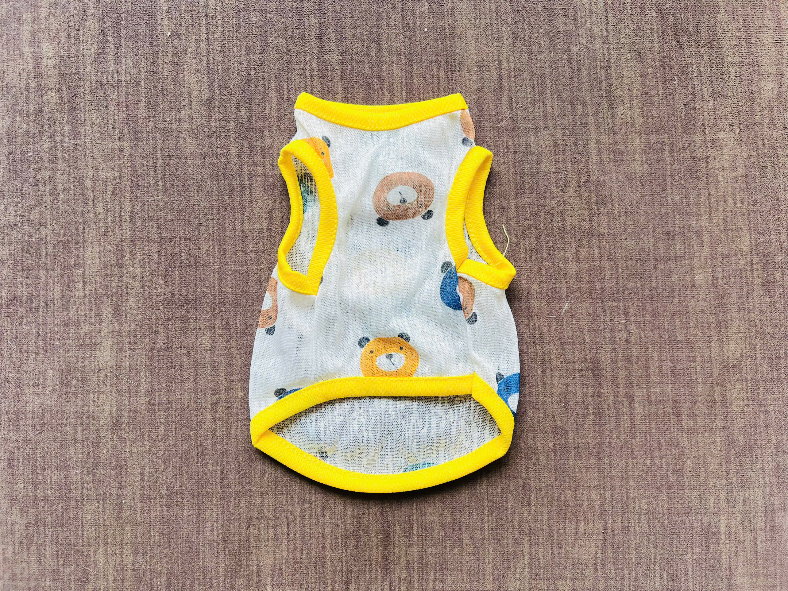 ÁO THUN BA LỖ THÔNG HƠI SIÊU CUTE TỪ 1-7KG DÀNH CHO THÚ CƯNG CHÓ MÈO