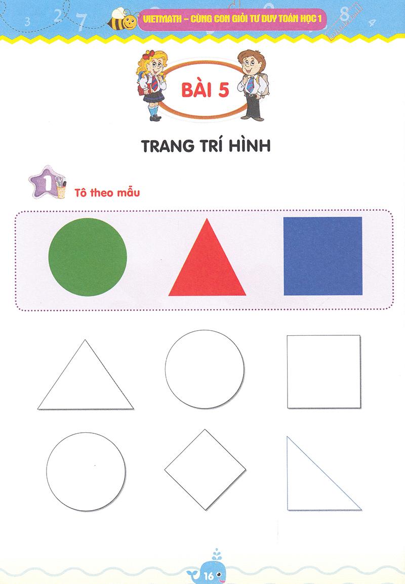 Vietmath - Cùng Con Giỏi Tư Duy Toán Học - Tập 1