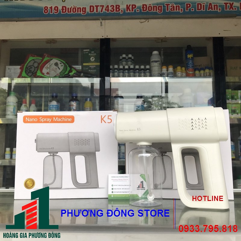 Súng phun khử khuẩn K5