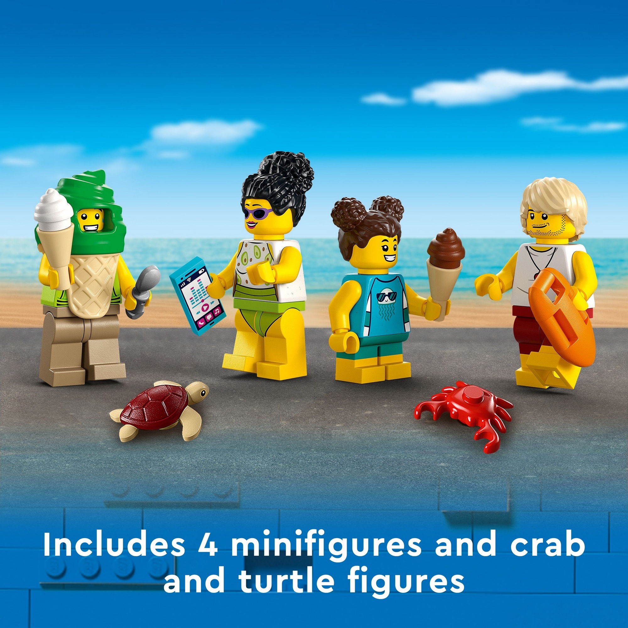 LEGO City 60328 Trạm cứu hộ biển (211 chi tiết)