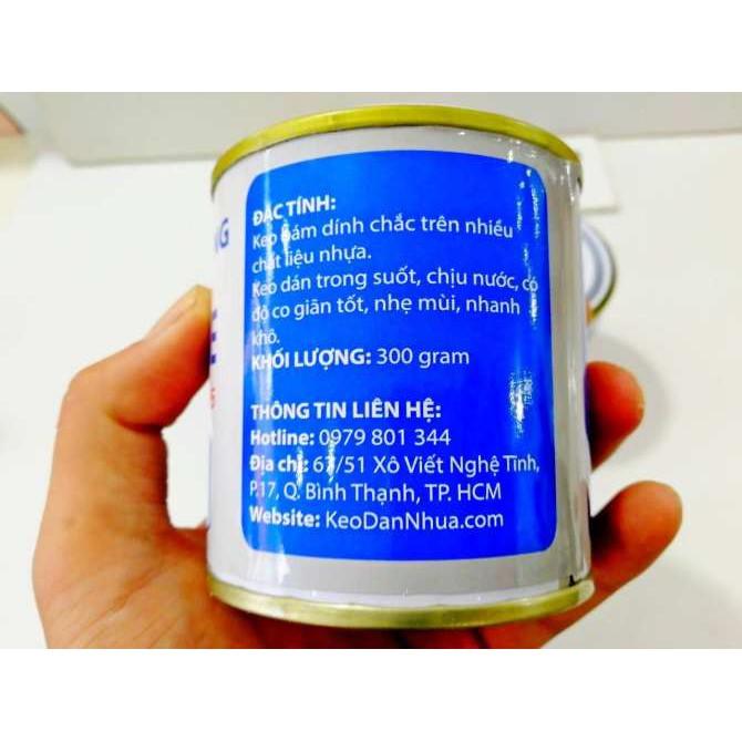 Keo dán nhựa vá nhựa, chống thấm siêu dính Seaglue SG-95 300ml