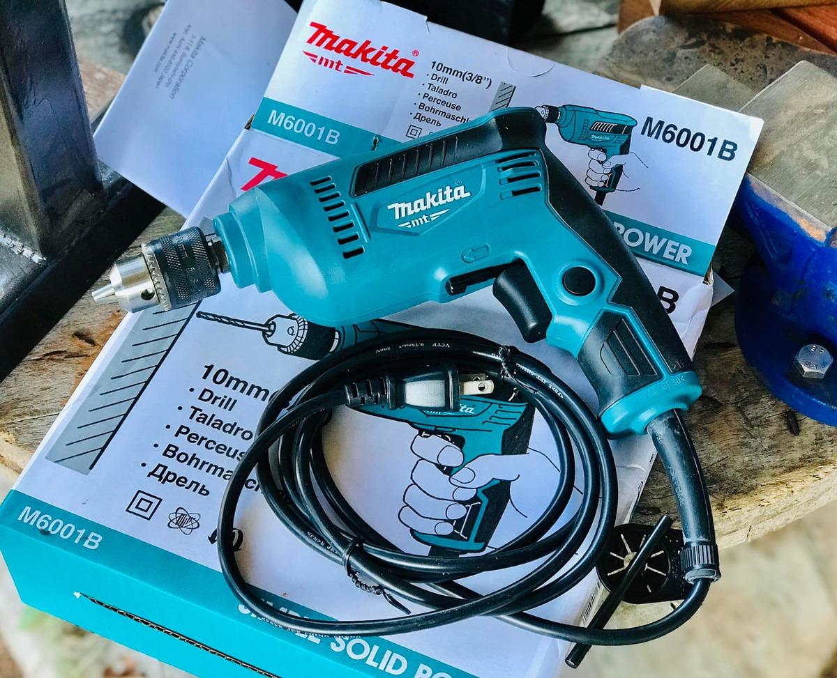 MÁY KHOAN SẮT 10MM 450W MAKITA M6001B - HÀNG CHÍNH HÃNG