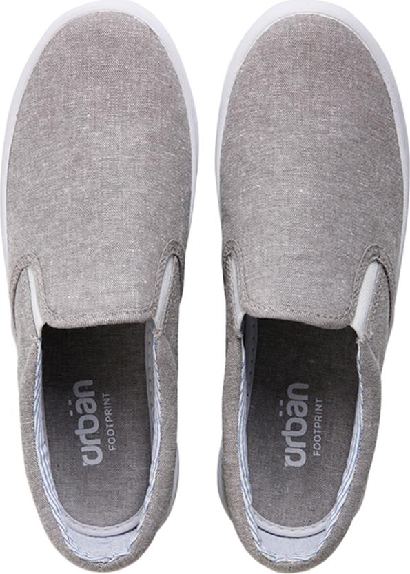 Giày Slip On Nữ Urban UL1702 - Ghi