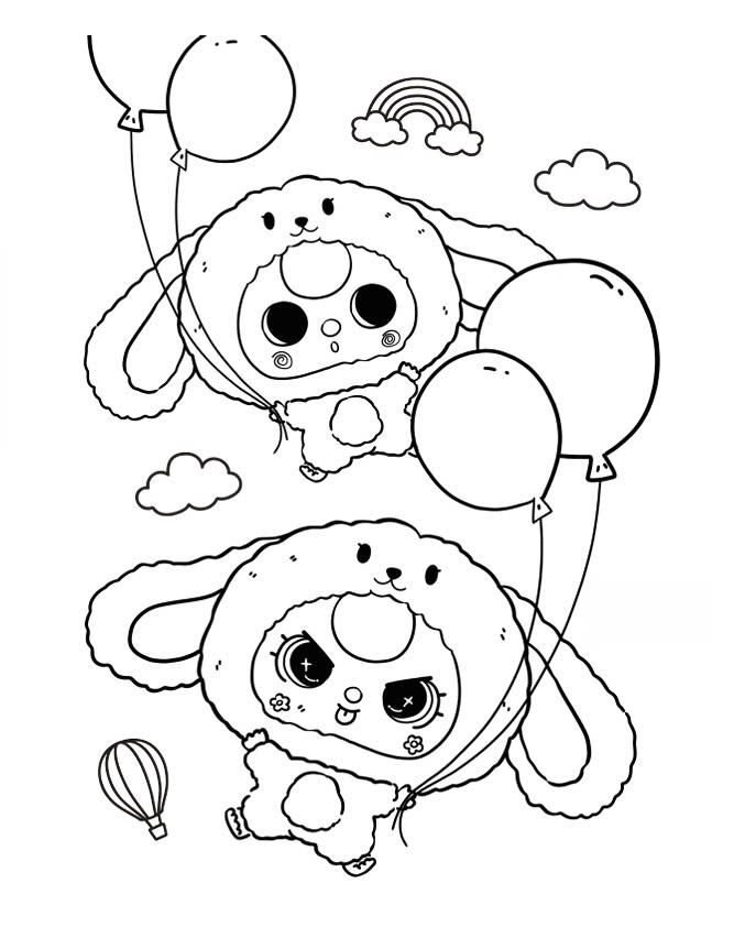 Thị trấn Baby Three - Sách tô màu Hot trend nhất hiện nay