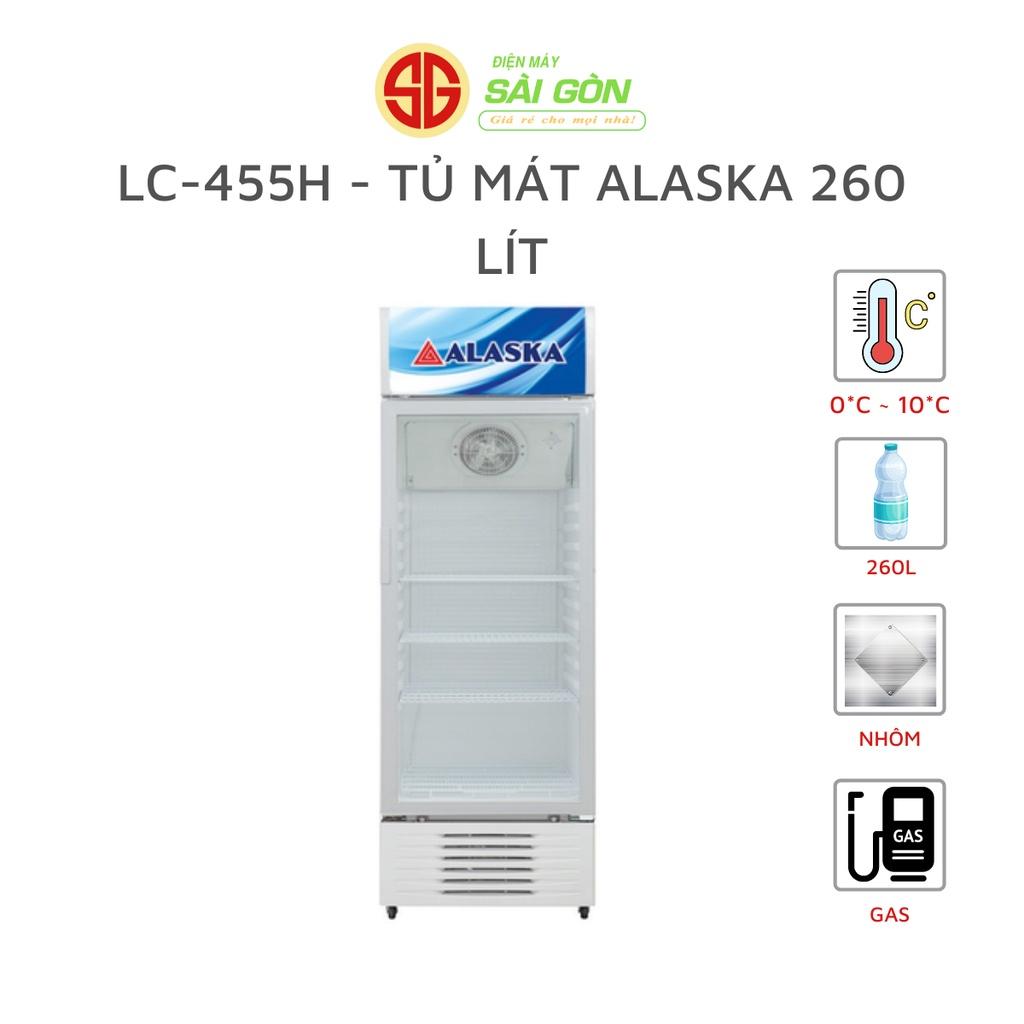 LC-455H - Tủ Mát Alaska 260 lít HÀNG CHÍNH HÃNG Chỉ giao ở Hồ Chí Minh