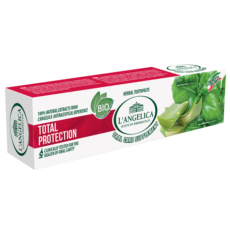 Kem Đánh Răng L'Angelica Toothpaste - Total Protection - Bảo vệ toàn diện