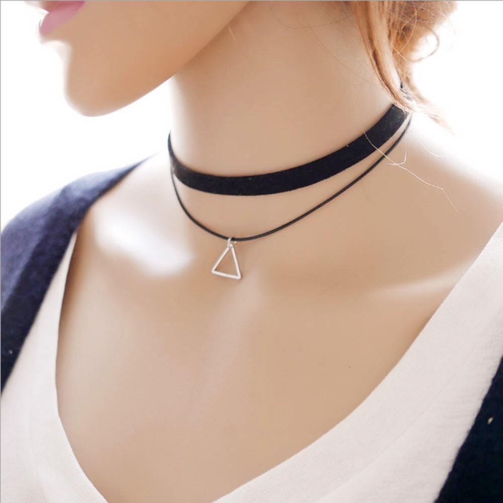 Vòng cổ choker cho nàng cá tính, phụ kiện thời trang phong cách trẻ trung hiện đại, quà tặng bạn gái