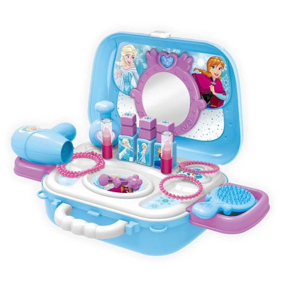 DISNEY - EODS008-933MA Bộ túi xách làm đẹp Frozen (KT 25x10x19cm)